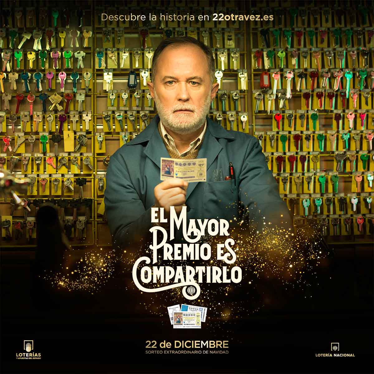 Loter&iacute;a de Navidad 2018. El mejor premio es compartirla